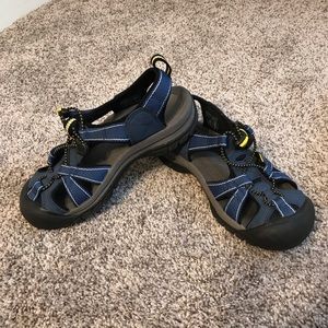 Keen Blue Waterproof Sandals Size 7
